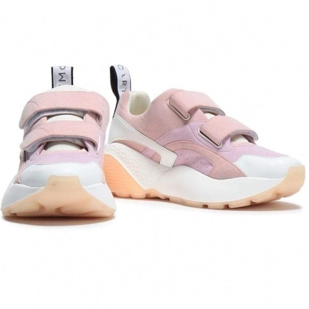 NWT Stella MCCARTNEY AUTHENTIC ECLIPSE  WHITE/PINK WOMAN SNEAKERS EU 40 … - Picture 4 of 16